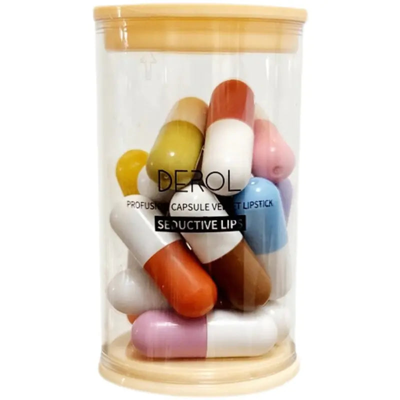 Mini Capsule Velvet Lipstick Set for Students (16pcs)